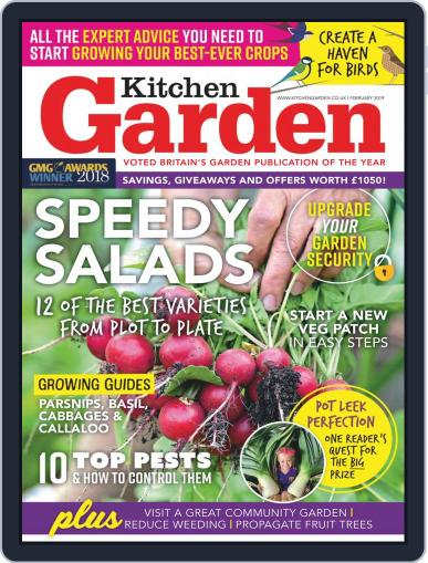 Kitchen Garden February 1st, 2019 Digital Back Issue Cover