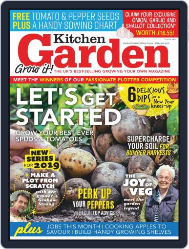 Kitchen Garden January 1st, 2019 Digital Back Issue Cover