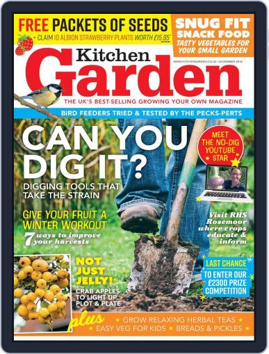 Kitchen Garden November 1st, 2018 Digital Back Issue Cover
