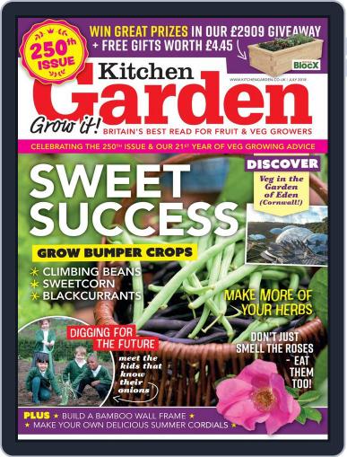 Kitchen Garden July 1st, 2018 Digital Back Issue Cover