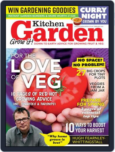 Kitchen Garden February 1st, 2018 Digital Back Issue Cover