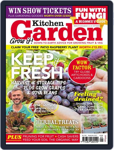 Kitchen Garden September 1st, 2017 Digital Back Issue Cover