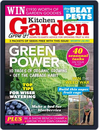 Kitchen Garden August 1st, 2017 Digital Back Issue Cover