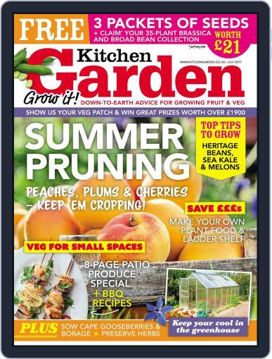 Kitchen Garden July 1st, 2017 Digital Back Issue Cover