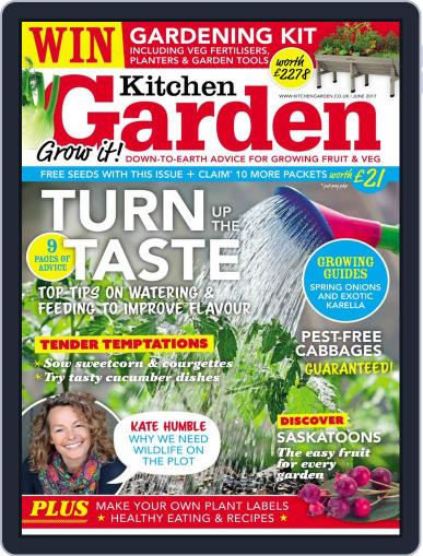 Kitchen Garden June 1st, 2017 Digital Back Issue Cover