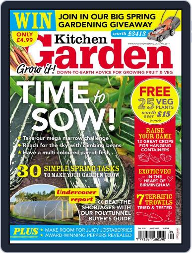 Kitchen Garden April 1st, 2017 Digital Back Issue Cover