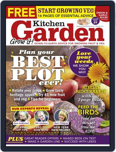 Kitchen Garden January 1st, 2017 Digital Back Issue Cover