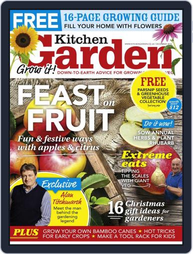 Kitchen Garden December 1st, 2016 Digital Back Issue Cover