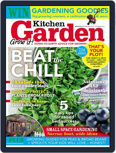 Kitchen Garden August 23rd, 2016 Digital Back Issue Cover