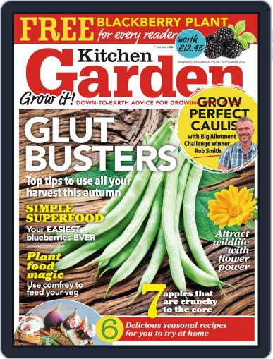 Kitchen Garden July 25th, 2016 Digital Back Issue Cover