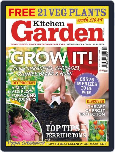 Kitchen Garden March 22nd, 2016 Digital Back Issue Cover