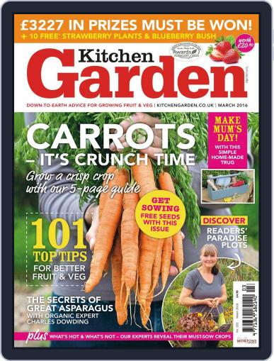 Kitchen Garden February 3rd, 2016 Digital Back Issue Cover