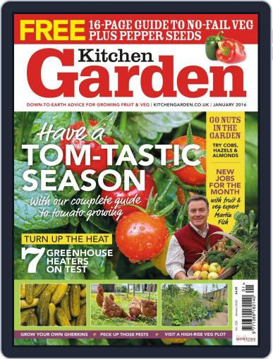 Kitchen Garden December 8th, 2015 Digital Back Issue Cover