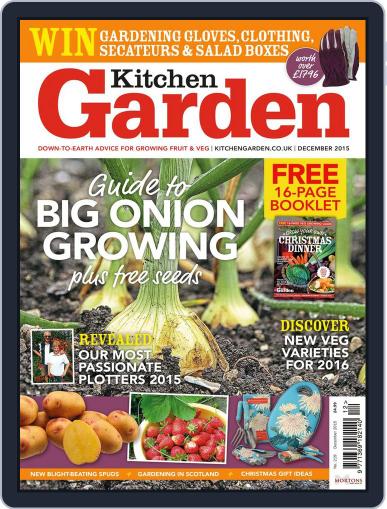 Kitchen Garden November 3rd, 2015 Digital Back Issue Cover