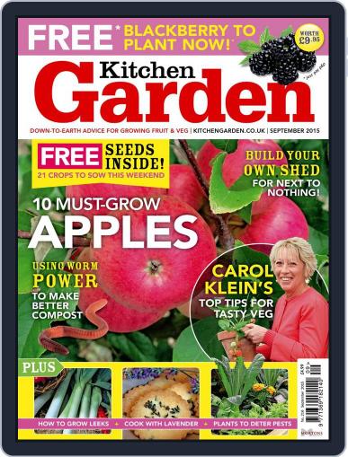 Kitchen Garden August 4th, 2015 Digital Back Issue Cover