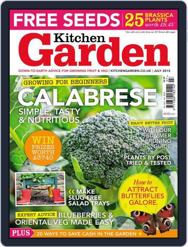 Kitchen Garden June 2nd, 2015 Digital Back Issue Cover