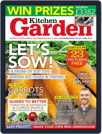 Kitchen Garden March 3rd, 2015 Digital Back Issue Cover