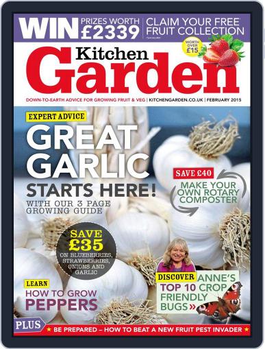 Kitchen Garden January 20th, 2015 Digital Back Issue Cover
