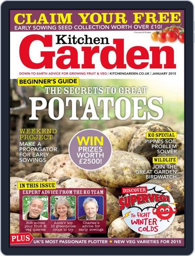 Kitchen Garden December 2nd, 2014 Digital Back Issue Cover