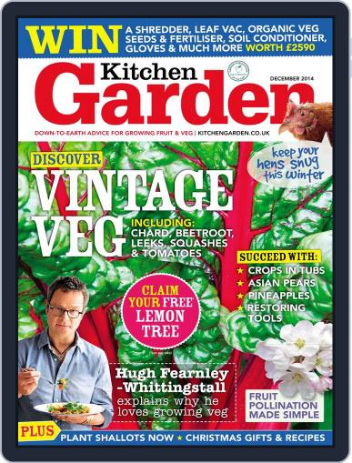 Kitchen Garden November 4th, 2014 Digital Back Issue Cover