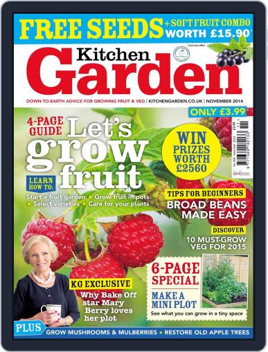 Kitchen Garden September 30th, 2014 Digital Back Issue Cover