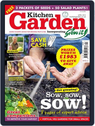 Kitchen Garden March 4th, 2014 Digital Back Issue Cover
