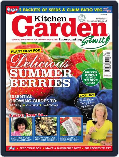 Kitchen Garden February 4th, 2014 Digital Back Issue Cover