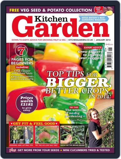 Kitchen Garden December 9th, 2013 Digital Back Issue Cover