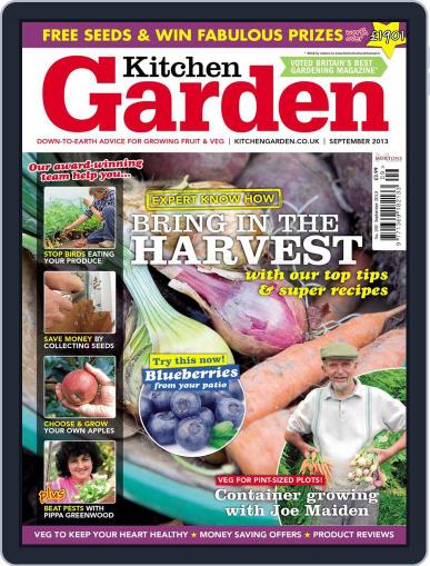 Kitchen Garden July 30th, 2013 Digital Back Issue Cover