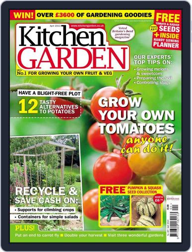 Kitchen Garden February 27th, 2013 Digital Back Issue Cover
