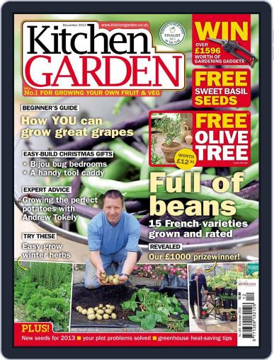 Kitchen Garden October 30th, 2012 Digital Back Issue Cover