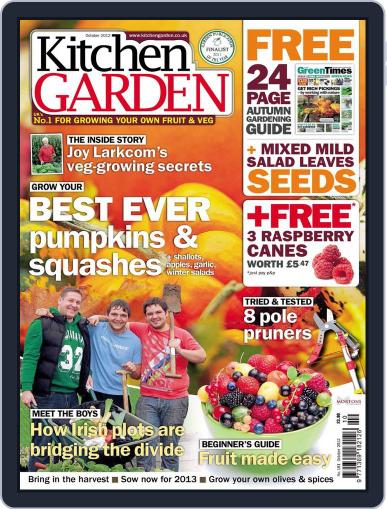 Kitchen Garden September 6th, 2012 Digital Back Issue Cover