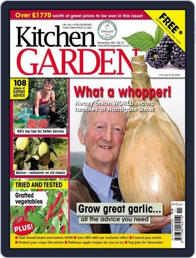 Kitchen Garden October 4th, 2011 Digital Back Issue Cover