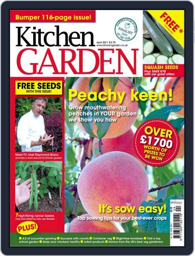 Kitchen Garden March 1st, 2011 Digital Back Issue Cover