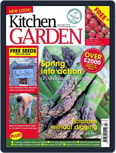 Kitchen Garden February 1st, 2011 Digital Back Issue Cover