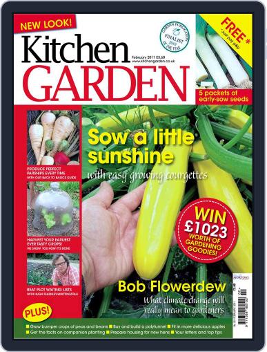 Kitchen Garden January 4th, 2011 Digital Back Issue Cover