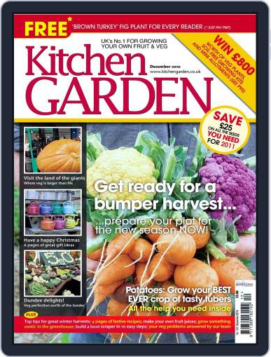 Kitchen Garden November 2nd, 2010 Digital Back Issue Cover
