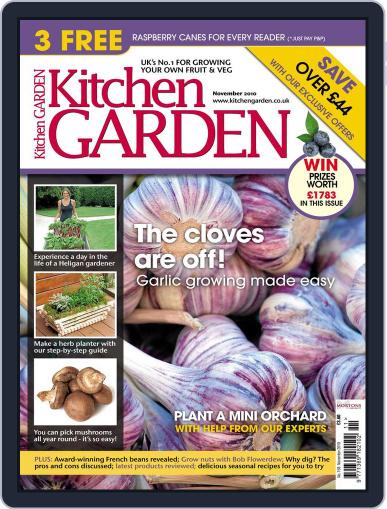 Kitchen Garden September 28th, 2010 Digital Back Issue Cover