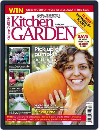 Kitchen Garden August 31st, 2010 Digital Back Issue Cover