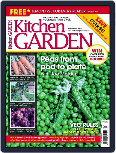 Kitchen Garden August 3rd, 2010 Digital Back Issue Cover