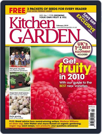 Kitchen Garden January 4th, 2010 Digital Back Issue Cover