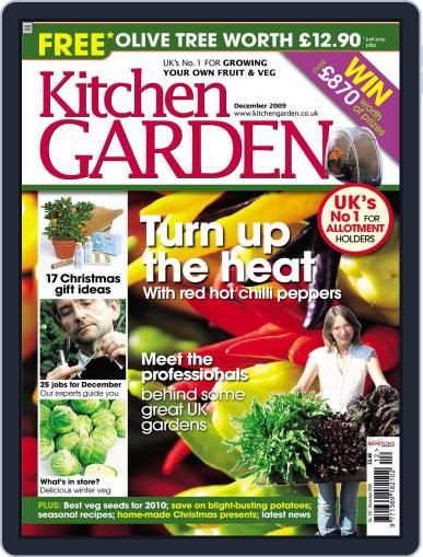 Kitchen Garden November 3rd, 2009 Digital Back Issue Cover
