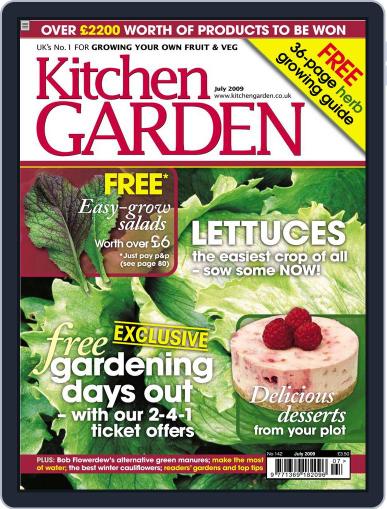 Kitchen Garden June 2nd, 2009 Digital Back Issue Cover