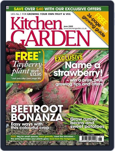 Kitchen Garden April 28th, 2009 Digital Back Issue Cover