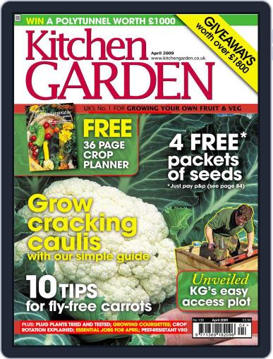 Kitchen Garden March 2nd, 2009 Digital Back Issue Cover