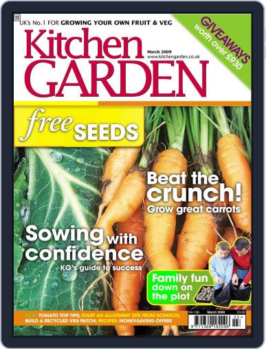 Kitchen Garden February 2nd, 2009 Digital Back Issue Cover
