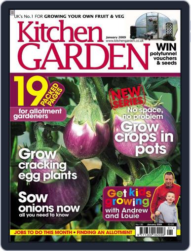 Kitchen Garden December 2nd, 2008 Digital Back Issue Cover