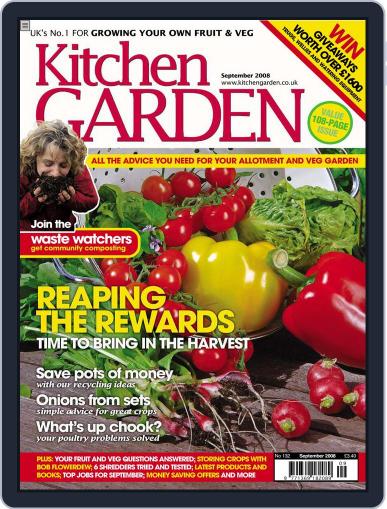 Kitchen Garden July 28th, 2008 Digital Back Issue Cover
