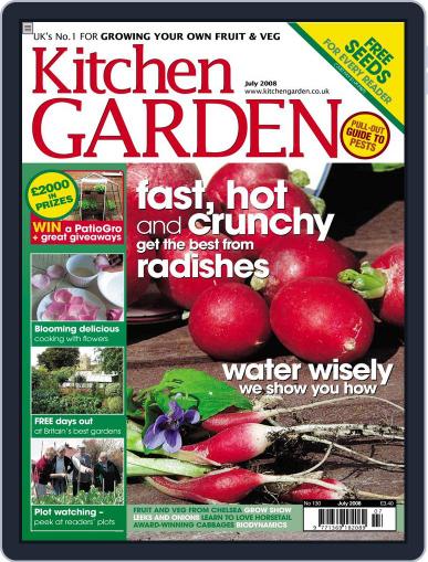 Kitchen Garden June 2nd, 2008 Digital Back Issue Cover
