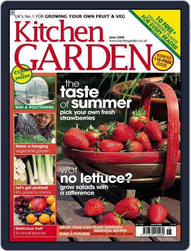 Kitchen Garden April 28th, 2008 Digital Back Issue Cover